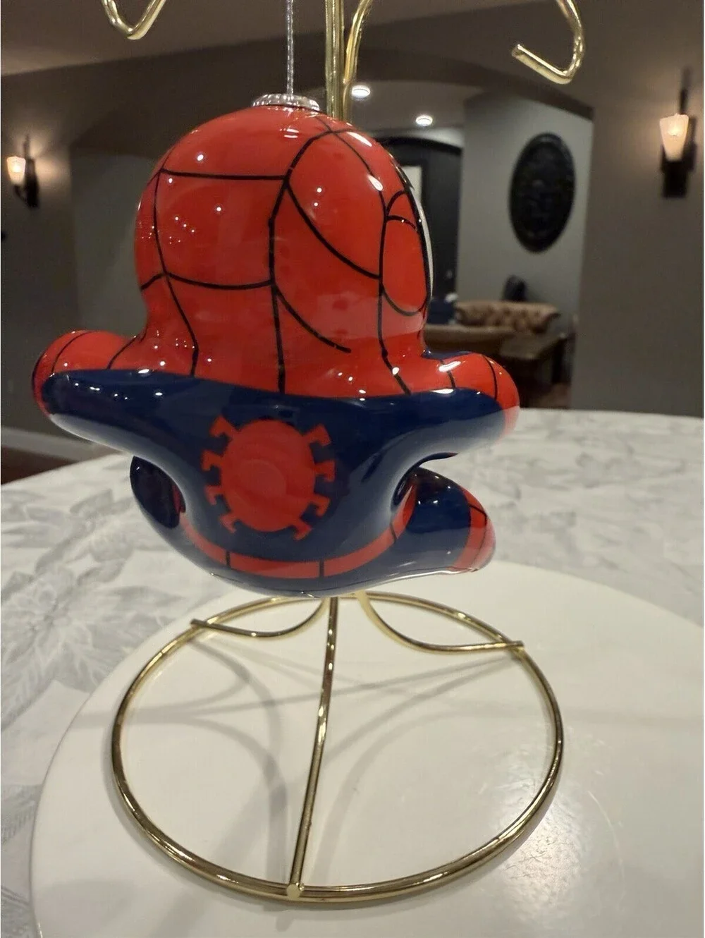Hallmark Marvel Spider-Man Ornament Shatterproof New With Tags